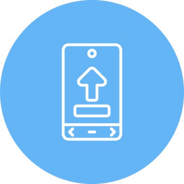 Web simge vektör çizim upload