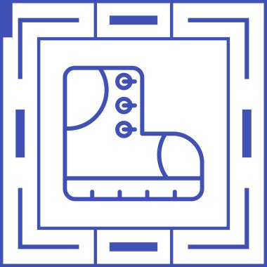 Elektriksel Çalışma Önyükleme simgesinin vektör çizimi