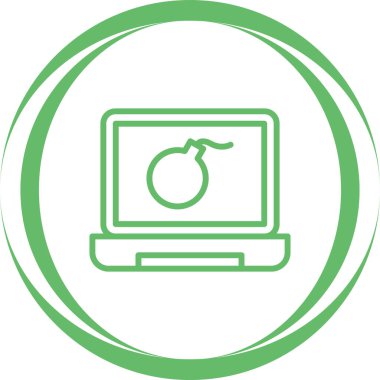 Siber Güvenlik Tehdit ikonu. Dijital güvenlik doğrulama konsepti. Yetki için 3D parmak taraması, kimlik siberi güvenli. 3d parmak izi tarama işareti vektör çizimi çizimi