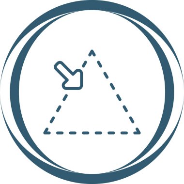 Simge, vektör illüstrasyonu basit tasarımı seç