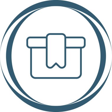 kutusu web simge vektör çizim 