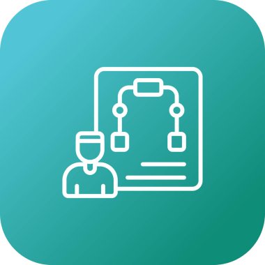 Kullanıcı Öyküsü avatar vektör illüstrasyonuName 