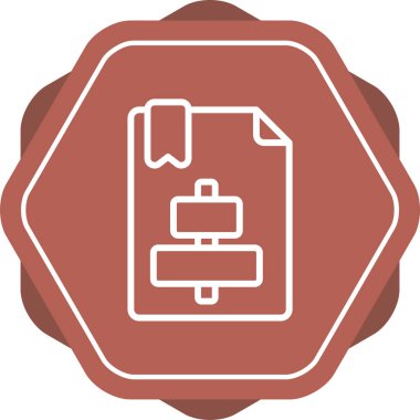 Merkezi Hizala Web simgesi vektör illüstrasyonu