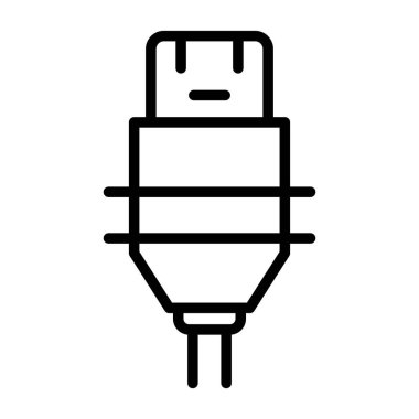 Tıklama simgesi basit illüstrasyon   