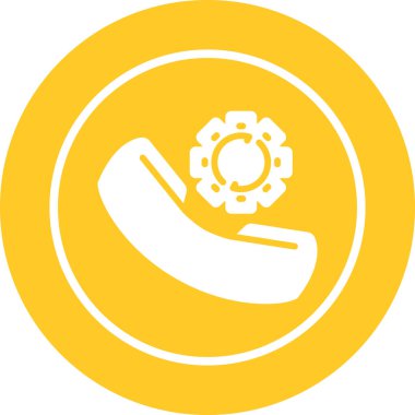 telefon arama simgesi, vektör illüstrasyonu 