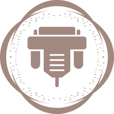 Kablo simgesi, vektör illüstrasyonunu göster