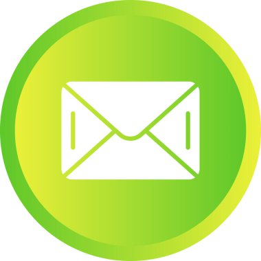 e- posta iletisi simgesi, vektör illüstrasyonu 