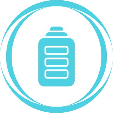 pil ağ simgesi, basit vektör illüstrasyonu