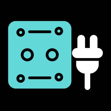 Tıklama simgesi basit illüstrasyon   