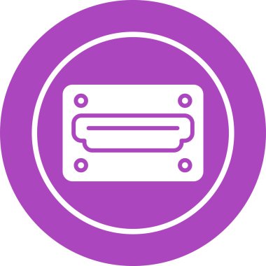 hdmi simgesi, web tasarımı için resimleme