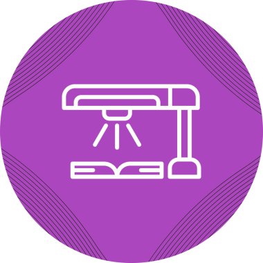 Kitap Tarayıcı simgesi vektör çizimi 