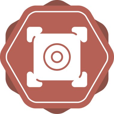 Büyütme Ağ simgesinin vektör illüstrasyonu