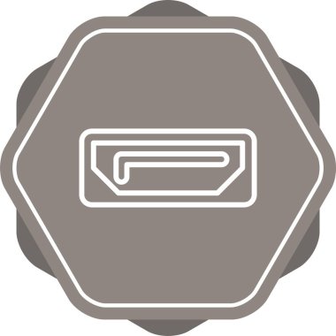 SATA kablo simgesinin web illüstrasyonu