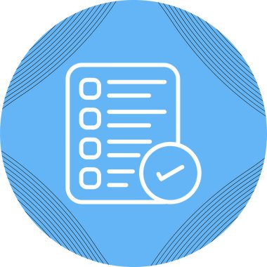 vektör simgesi Servis Seviye Anlaşması, illüstrasyon 