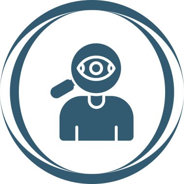 İş içgörü simgesi, vektör illüstrasyonu basit tasarım