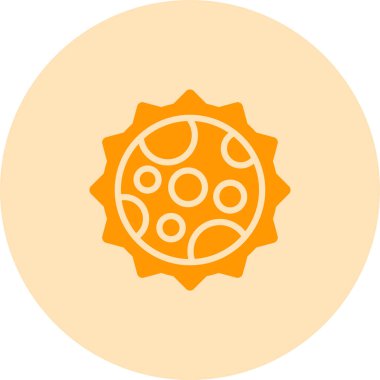 Tutulma. Web simgesi basit tasarım