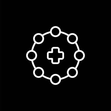 Simge, vektör illüstrasyonu basit tasarımı seç