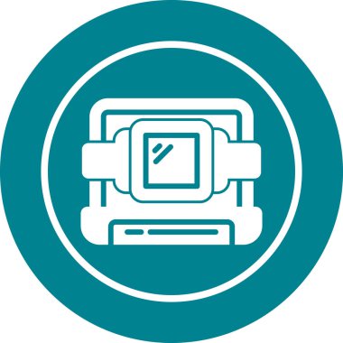 Modern b 'nin vektör illüstrasyonu eksik simgesi