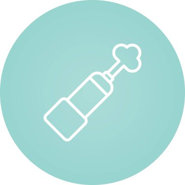 Beyaz Arkaplanda Acil İşaret Simgesi İzole Edilmiş Vektör 