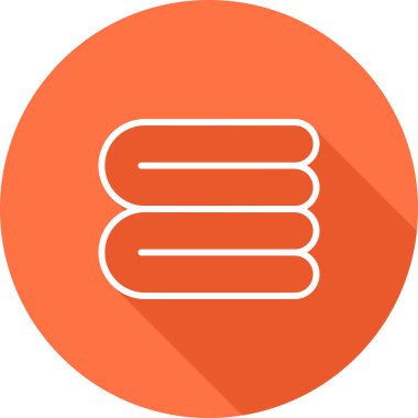  Battaniye simgesi vektör illüstrasyonu 