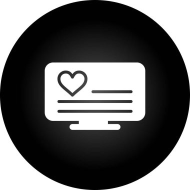 Bir rapor simgesinin vektör illüstrasyonu