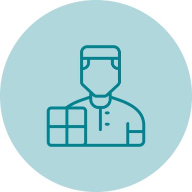 User icon, vector illustration simple design