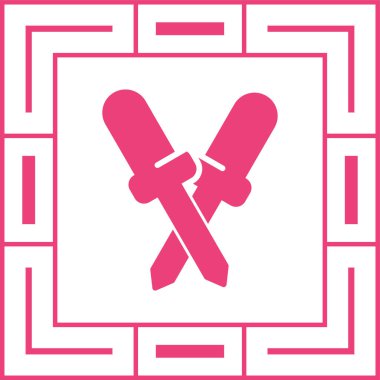 Araç Simgesi, Beyaz Arkaplan Vektör İllüstrasyonu 