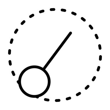 vektör çizim ölçek simgesi