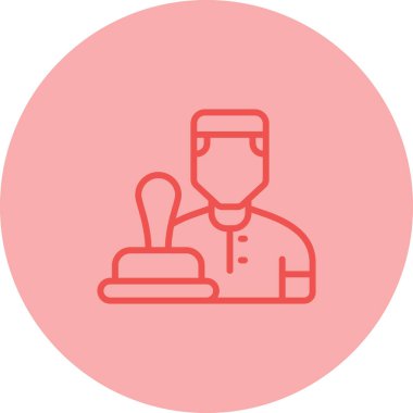 user icon, vector illustration simple design