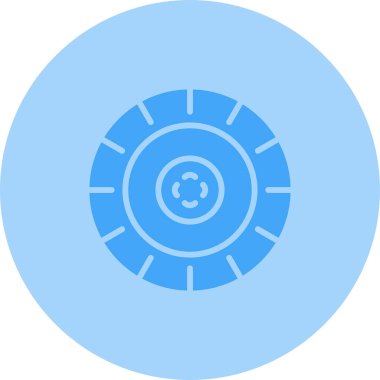 hedef ağ simgesi, vektör illüstrasyonu