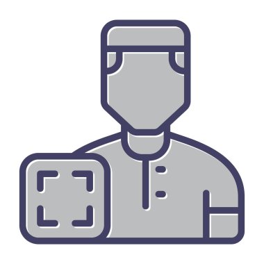 user icon, vector illustration simple design