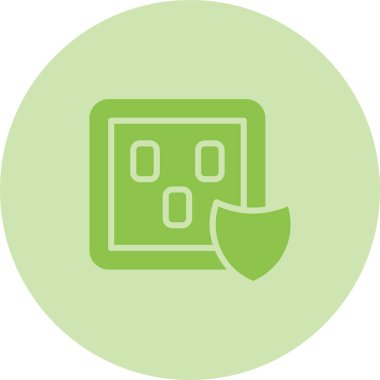 Surge Protector çizgi simgesi. Mobil konsept ve web tasarımı için doğrusal biçim işareti. Dalgaların Koruyucusu Güç Şeridi ana hatları vektör simgesi. Sembol, logo çizimi. Vektör grafikleri