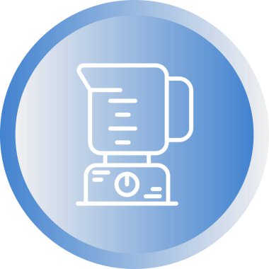 Karıştırıcı ağ simgesinin vektör illüstrasyonu