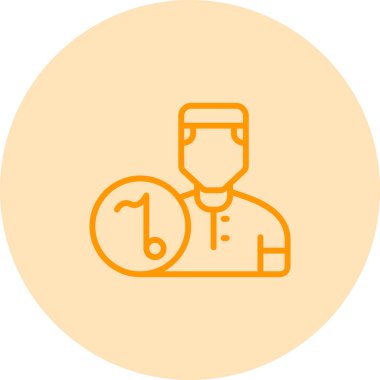 user icon, vector illustration simple design