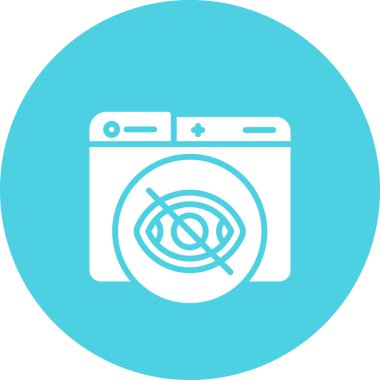 Özel. Web simgesi basit illüstrasyon