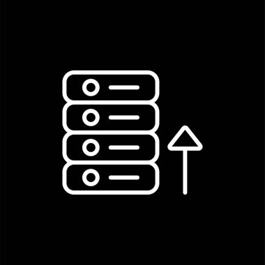 Emeklilik garantisi. Web simgesi basit illüstrasyon