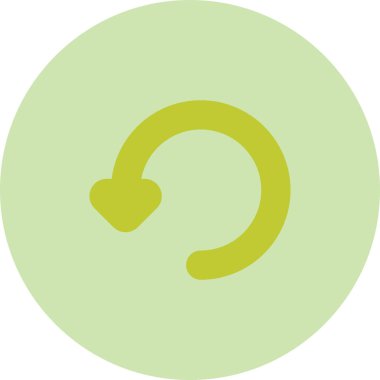 Sembolü çevir. Web simgesi basit tasarım