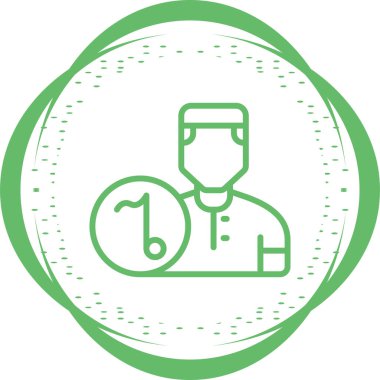 user icon, vector illustration simple design