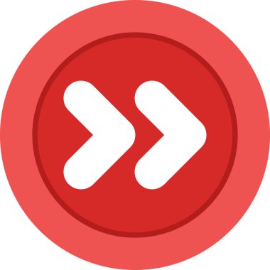 ok simgesi, vektör illüstrasyonu 