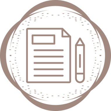 Düzenleyici Uyum simgesinin vektör illüstrasyonu