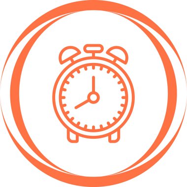 Alarm saati web simgesi çizimi