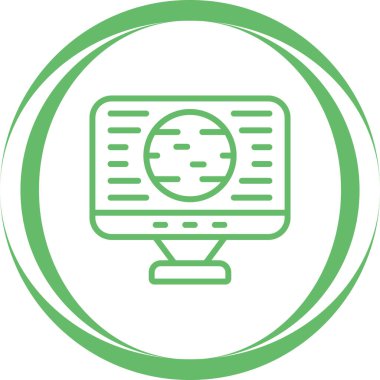 Ayrı arkaplanda büyüteç ya da araştırma simgesi, düz vektör grafiği