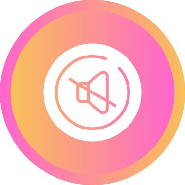 Ses hoparlörü web illüstrasyonu