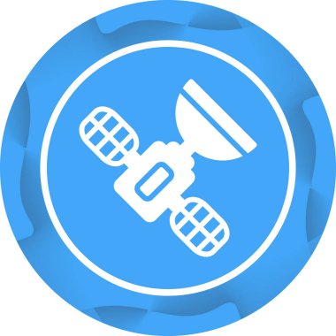 uydu simgesi web illüstrasyonu