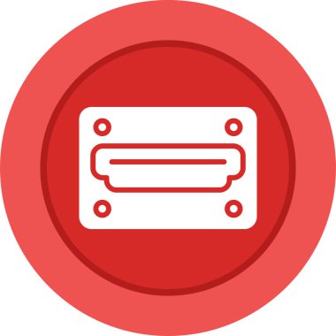 hdmi simgesi, web tasarımı için resimleme