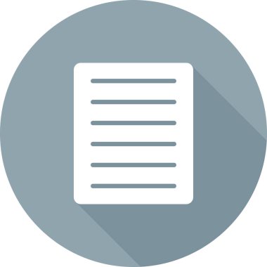 Belge Hizalama Simgesi, vektör illüstrasyonuName