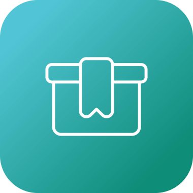 kutusu web simge vektör çizim 