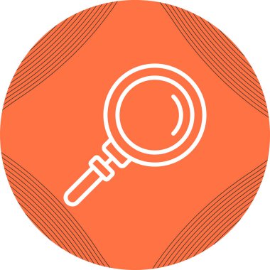 Arama modern simgesinin vektör illüstrasyonu