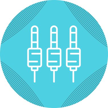 Video Kablo simgesi, basit biçim