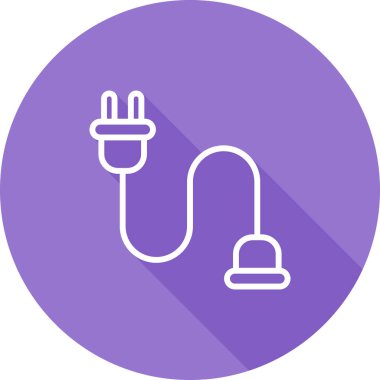 kablo bağlantı simgesi web illüstrasyonu